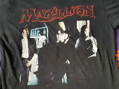 Rare Vintage Marillion Fugazi Seasons End Tour T-Shirt Heavy Metal Rock T-Shirt • $70