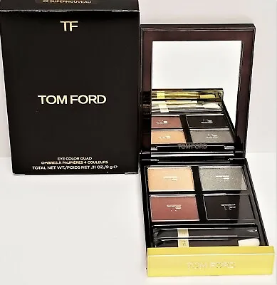 New In Box Tom Ford Eye Color Quad # 22 SUPERNOUVEAU Full Size 0.31 Oz. / 9 G  • $30