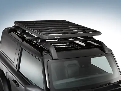 Yakima Small Roof Crossbar Rack Mounted Cargo Carrier Basket Platform In Black • $1117