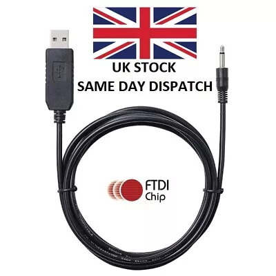 FTDI USB Programming Cable Icom CIV CAT IC-706 MKII G 756 PRO III IC-746 CT-17 • £13.95