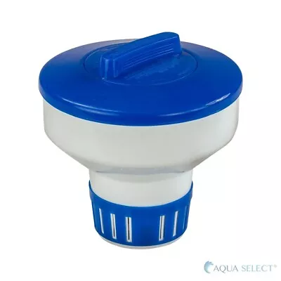 Aqua Select Swimming Pool Floating Chlorinator Hold 3 Lb Of 3  Chlorine Tablets • $11.92