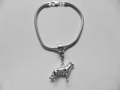 £75 • Buy German Shepard Charm Bracelet
