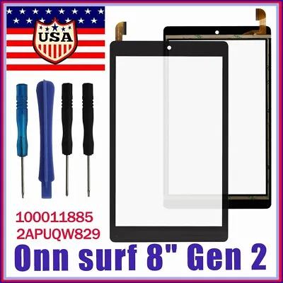 8  Digitizer Touch Screen Glass For Onn Surf Tablet Gen 2 100011885 2APUQW829 • $10.85