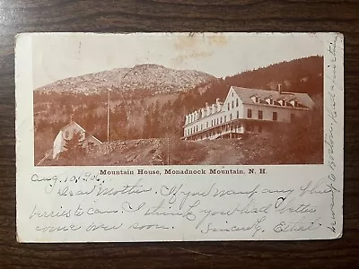 Mountain House Monadnock Mountain NH New Hampshire Postcard ~ UDB Posted 1906 • $7.95