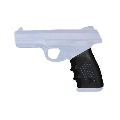 Pachmayr Tactical Grip Glove Black Rubber For Ruger SR9 & SR40 Full Size - 05158 • $15.15