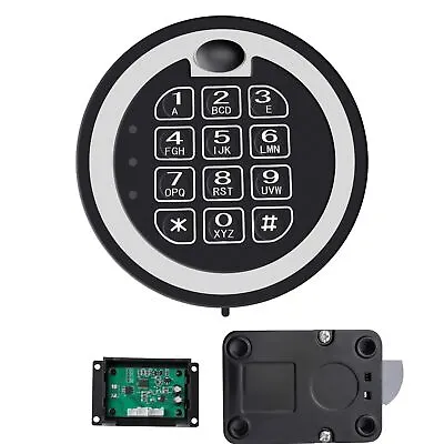 Replace Mesa MSL 500 Safe Lock/Black Keypad Electronic Safe Lock With Swing Bolt • $98.34