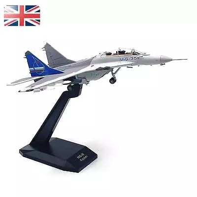 1 Pcs 1/100 Scale Russian MiG-35 Mig35 Fighter Model Cool For Home Decoration • £44.10