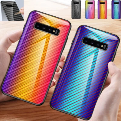 $14.68 • Buy For Samsung Galaxy Phones Shockproof Tempered Glass Silicone Hybrid Case Cover