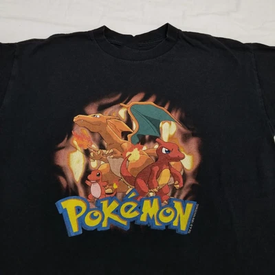 $21.84 • Buy Vintage 90s Pokemon Charizard T-Shirt Unisex Cotton Tee All Size S-4XL YI243