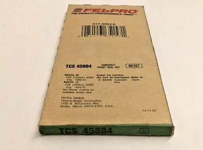 Fel-Pro TCS 45884 Engine Camshaft Seal Set TCS45884  • $10