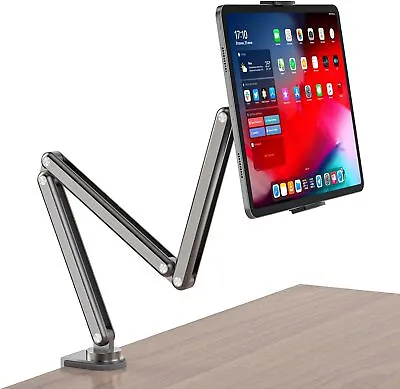 Tablet Stand Holder Long Arm Mount Rotating For Apple IPAD Pro 9.7 11 12.9 12.5 • £59.99