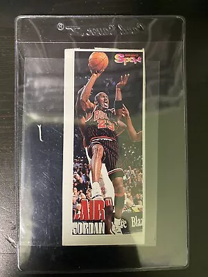 1996 S. Rare Bravo Sport Michael Jordan Sticker Hand Cut From Sheet ++Org. Mag. • $199.99