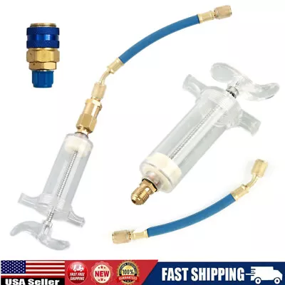 Auto 1Oz-R134A/R12/R22 A/C Air Conditioning Oil Injector Dye Injection Tool • $14.65