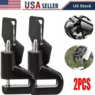 Motorbike Disc Lock Brake Scooter Motorcycle Cycle Bike Security + 4 Keys • $9.99