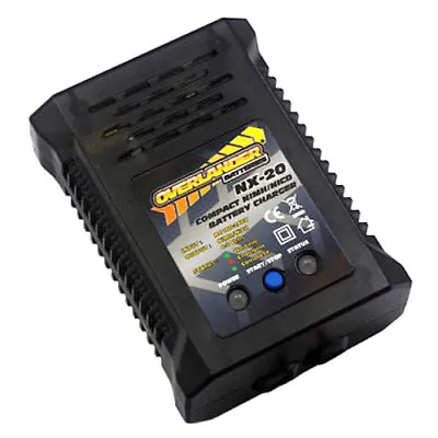 Overlander NX-20 NiMH Fast Battery Charger 2A 20W - RC Car Tamiya Fast Charger • £16.49