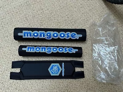 Old School Bmx  Mongoose Pad Set  Blue /black  Eric Rupe  Cruiser  Californian  • $99.56