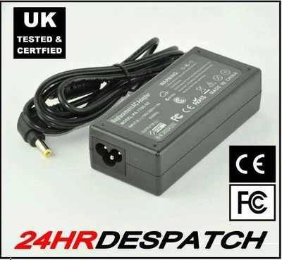 £12.49 • Buy Laptop Charger For Advent Monza C1 Red