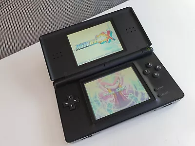 Nintendo DS Lite Black Working Perfectly Plays Both GBA And DS Games Console • $85