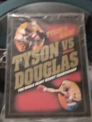 Mike Tyson Vs Buster Douglas Original Vintage Program !!! Near Mint !!! • $199.99