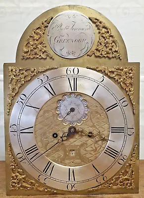 A Very  Good 18th Century  Longcase Dial & Movement - Townsend Of Greenock. • £345