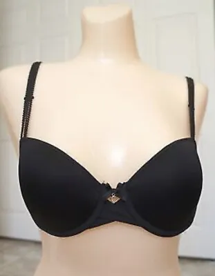 Chantelle C Paris Memory Foam T-Shirt Bra Black BNWT RRP £49 • £29