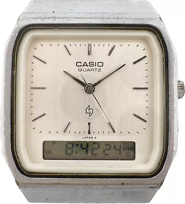 Vintage Casio Digital & Analog Men's Quartz Wristwatch AQ-330 Japan Running • $30