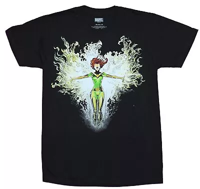 X-Men Adult New T-Shirt - Phoenix Rising From Fire Green Uniform Pic • $16.98