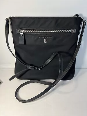 Michael Kors Women Kelsey Crossbody Bag Leather Strap Black One Size • $24.99