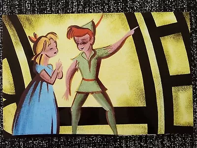 Mary Blair Concept Art Peter Pan And Wendy On Big Ben Poster Print 11x17 • $29.99