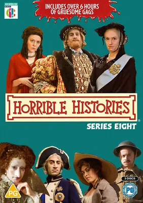 Horrible Histories: Series Eight DVD (2020) Simon Farnaby Cert PG 3 Discs • £8.70