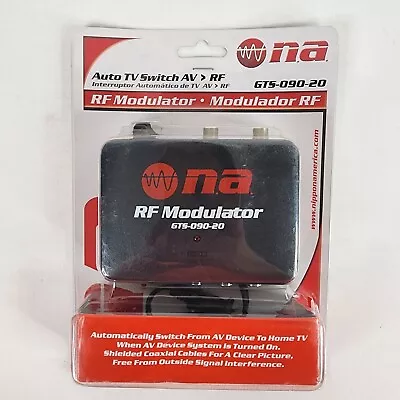 RF Modulator Auto TV Switch AV Device To TV RF Shielded Coaxial • $16.95