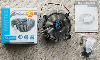 Zalman CNPS80F 80 MM Ultra Quiet CPU Cooler • $8