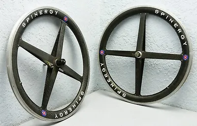$699.99 • Buy Spinergy Rev X Roks 26  MTB Wheelset, Carbon Bladed Spokes Vintage Vrc Spin