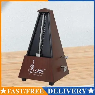 Tower Type Bell Ring Metronome Vintage Universal Useful For Guitar Ukulele Piano • $55.44