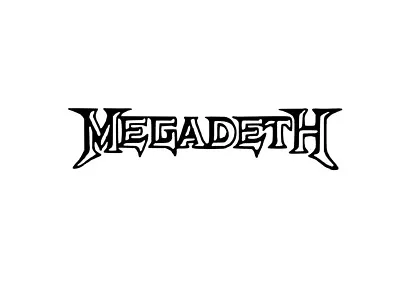 Megadeth Rock Band Die Cut Vinyl Decal Laptop Car Window Colors & Sizes • $3.79