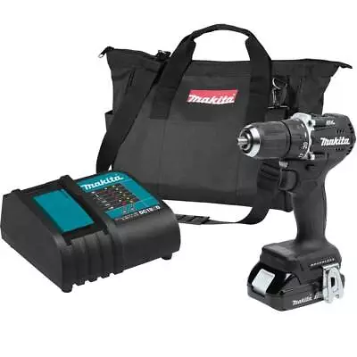 Makita 18V Lxt Driver Drill 1/2In Lithium Ion Sub Compact Kit • $179