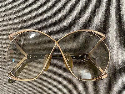  Vintage Christian Dior Butterfly Sunglasses Gold Tone Frames  • $169.99
