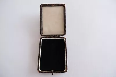 £34 • Buy Antique Art Deco Empty Leather Watch/pendant/medal Box - C1930's, Charming!