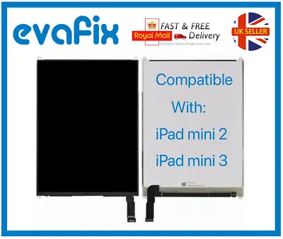 For IPad Mini 2 & Mini 3 A1489 A1490 A1599 A1600 LCD Display Replacement Screen • £45.90