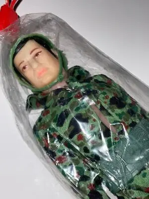 VINTAGE 1970s Action Mike 12  GI JOE Clone Army Figure SOLDIER MOC Hong Kong • $15.40