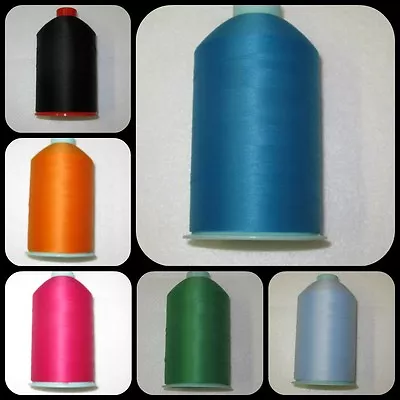 £3.95 • Buy Bulk 80s  Polyester Wooly Overlocking Sewing Thread Seven Thousand Yards