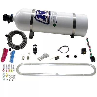 Nitrous Express 20000R-15 - N-TERCOOLER SYSTEM WITH 15LB BOTTLE (Remote Mount So • $704.93