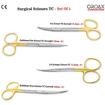 Medical Operating Scissors Dental Tissue Cutting Veterinary Dissecting Shears • $17.75