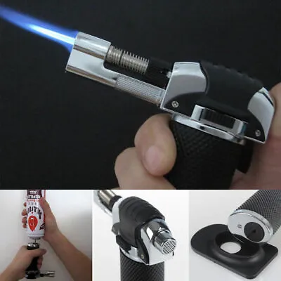 Refillable Butane Gas Micro Blow Torch Lighter Welding Soldering Brazing Tools • £8.45