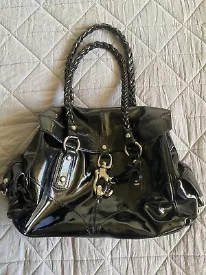 FRANCESCO BIASIA Women’s LARGE LEATHER SATCHEL SHOULDER Bag TOTE  • $39.99