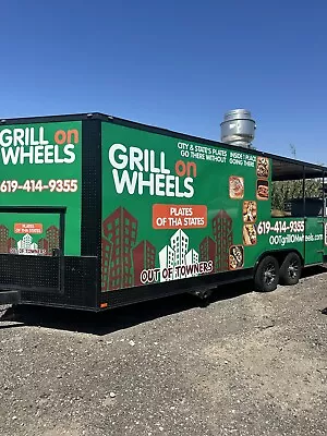 8.5x24ft Food Trailer . Custom Built With Outside Patio • $14750