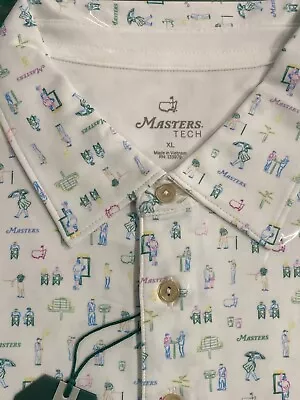 2024 Masters Tech Golf Shirt Augusta Large - NWT • $174.95