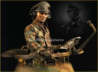 Young Miniatures - Max Wunsche Western Front 1944  - 1/10th Resin Bust - YM1826 • £78