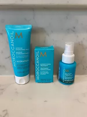 Moroccanoil Intense Hydrating Mask Treatment & All In One Leave In Condtioner • $40.99