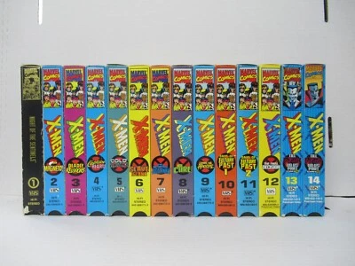 $67.96 • Buy X-MEN The Animated Series 1-14 Complete Season One On VHS